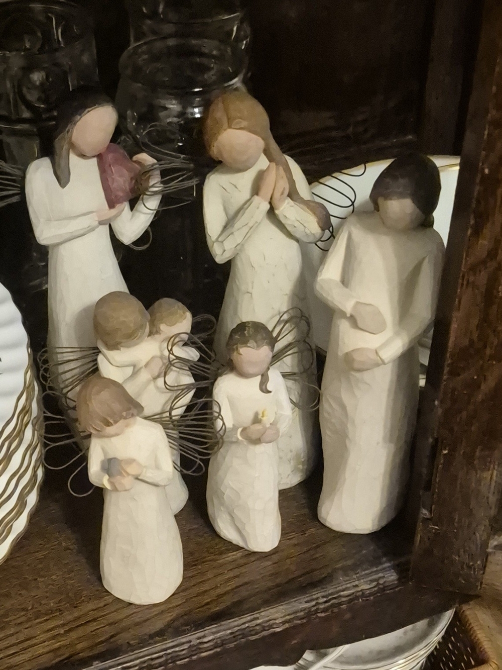 Willow Tree Figurines And Plaques - Home Decor Angel Family
